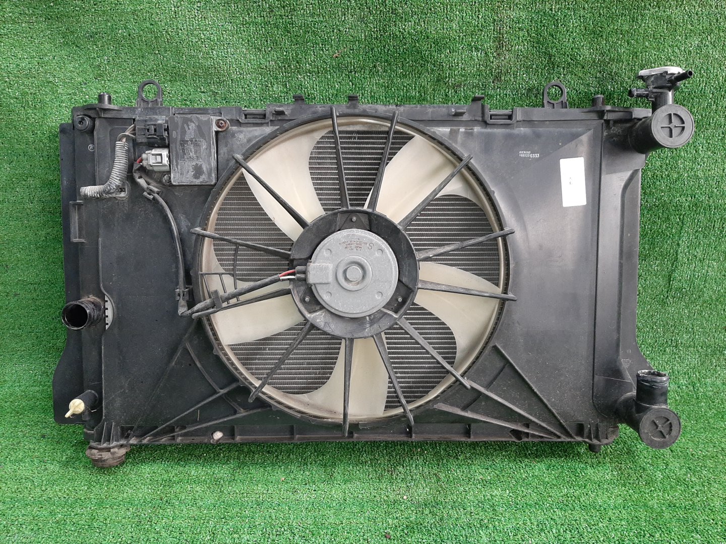 Радиатор основной TOYOTA AXIO, COROLLA FIELDER, COROLLA  AXIO, FIELDER NZE141, NZE144, ZRE142, ZRE144, ZRE144G, ZRE142G, NZE144G, NZE141G 1NZ-FE, 2ZR-FE, 2ZR-FAE 6649 1 ракурс