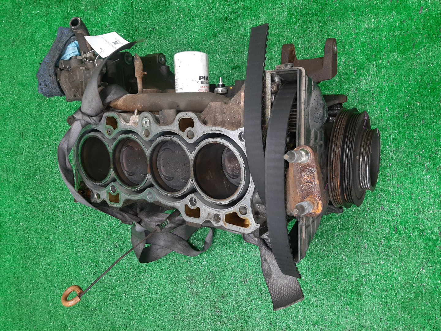 Блок двигателя HONDA STEPWGN RF1 B20B 3112800 1 ракурс