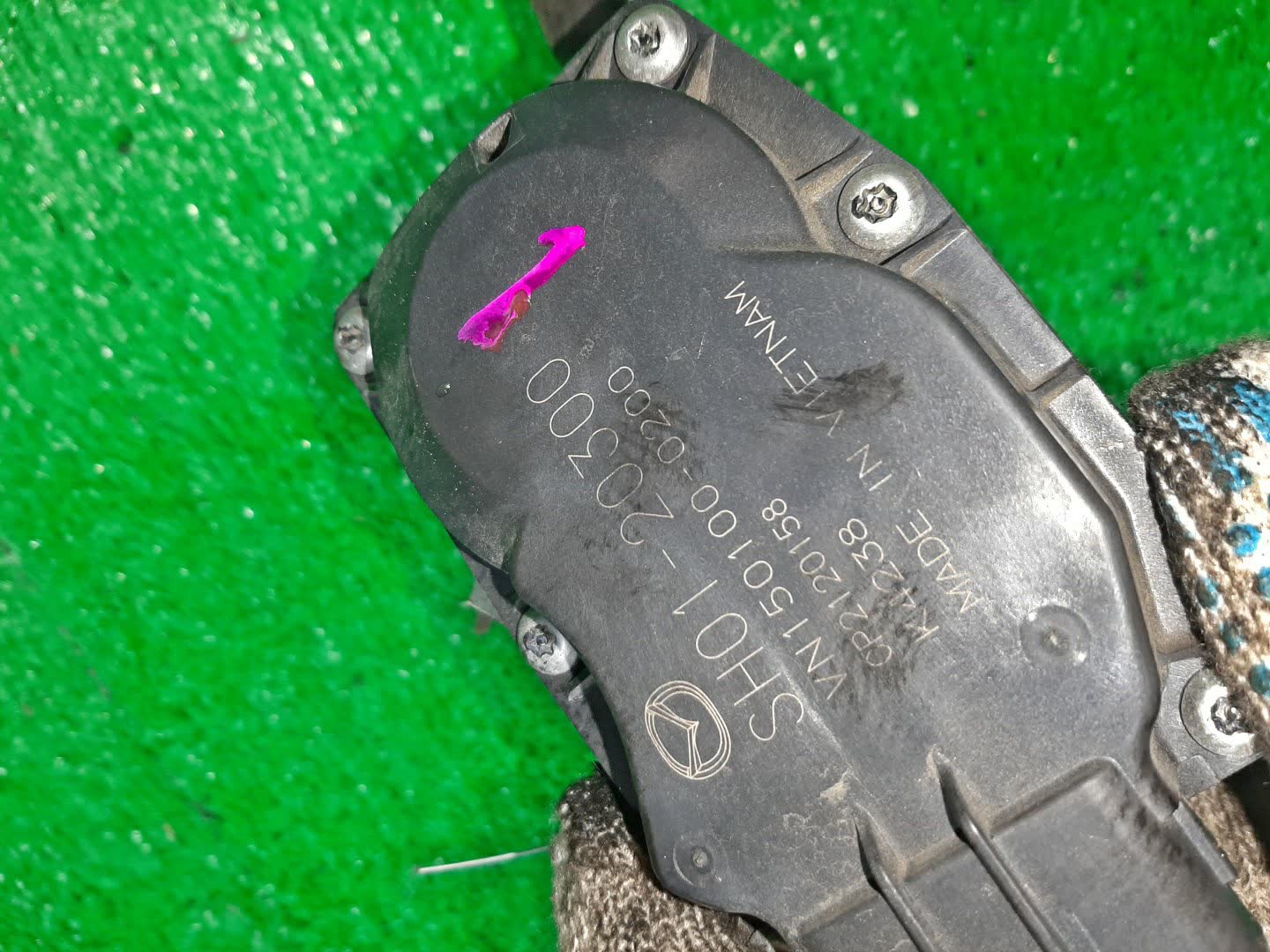 Дроссельная заслонка MAZDA CX-5 KE2FW SH-VPTS VN150100-0200 3 ракурс