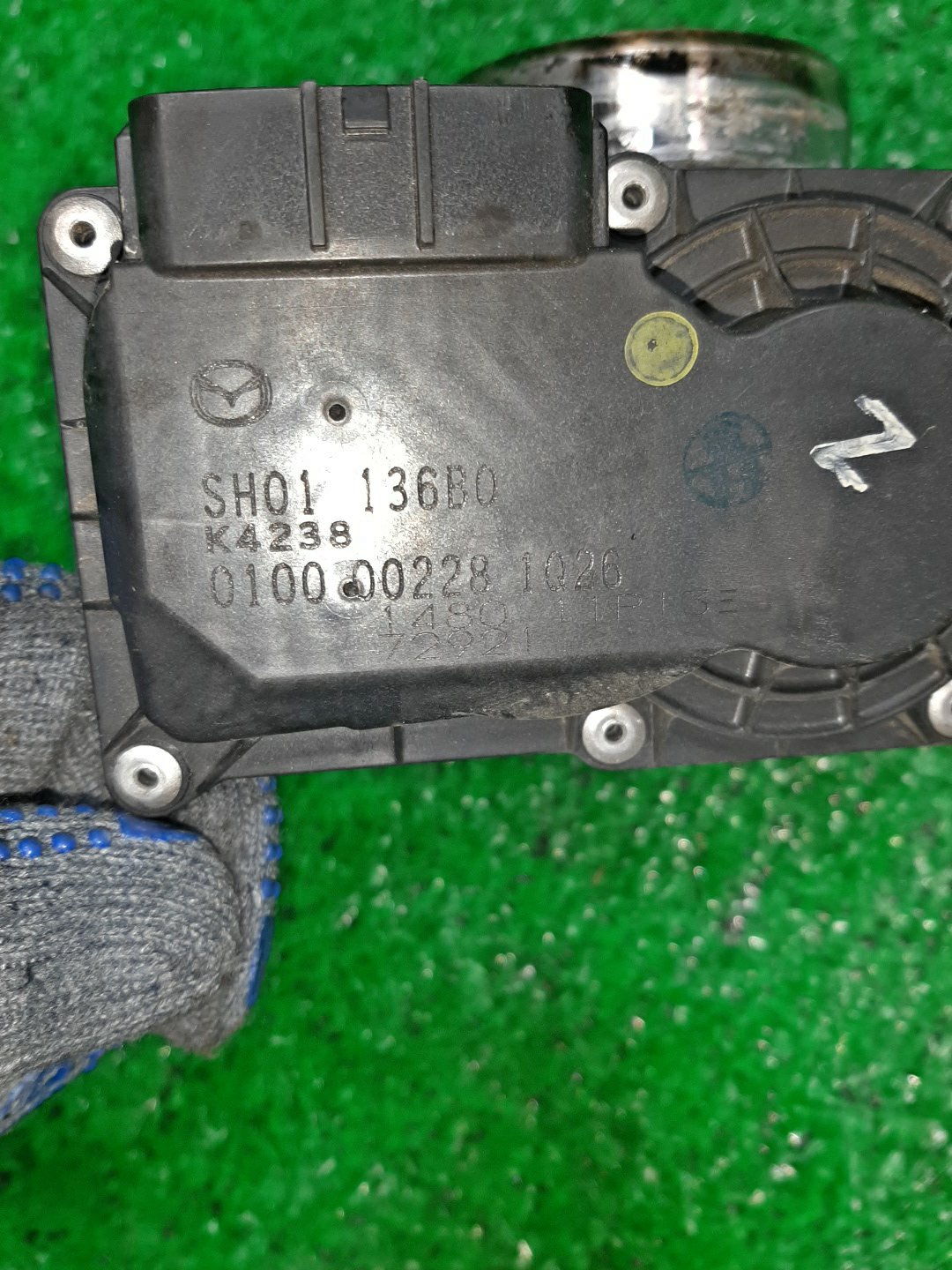 Дроссельная заслонка MAZDA ATENZA GJ2FP SH-VPTR SH01-13-6B0 3 ракурс