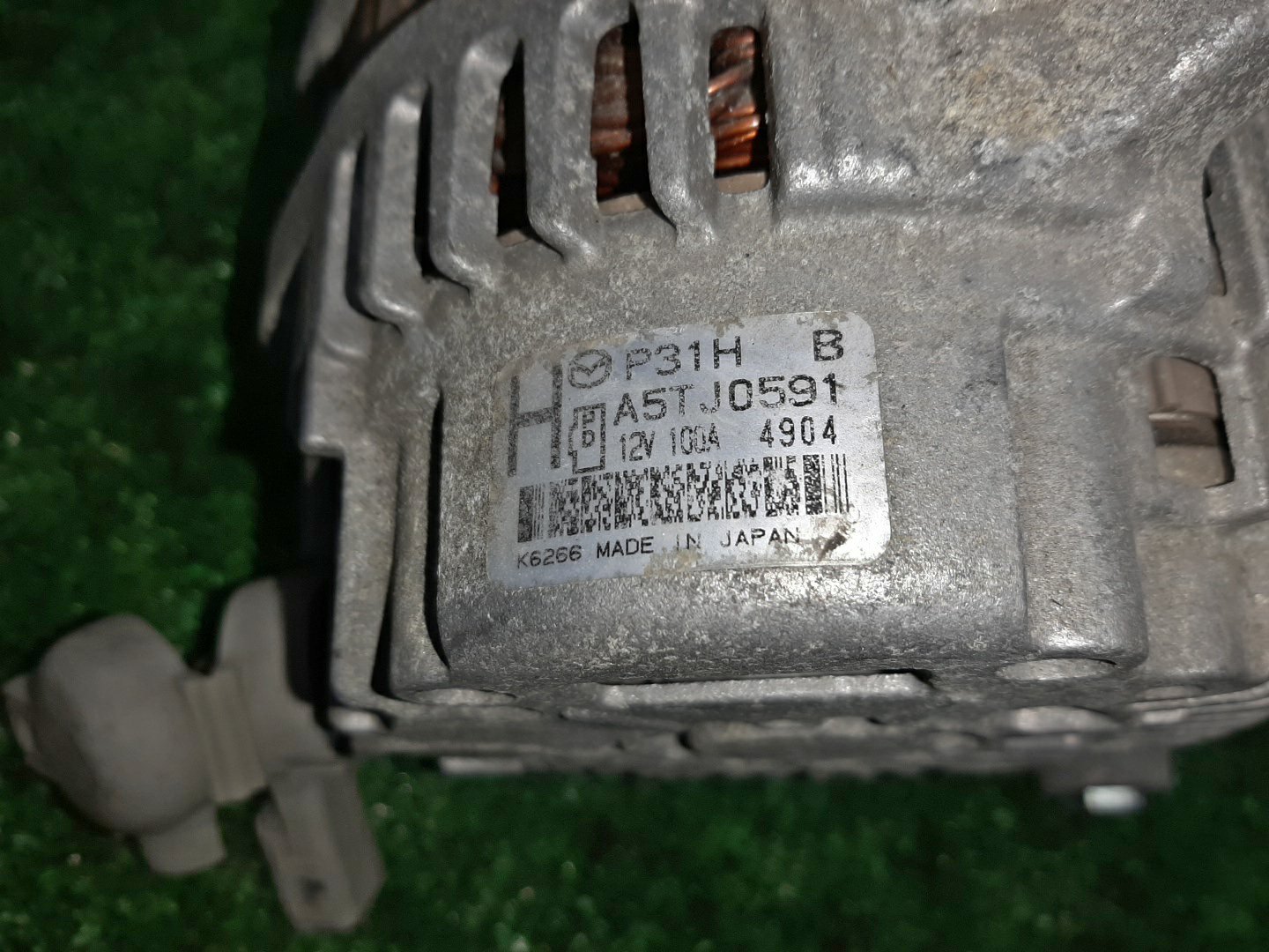 Генератор MAZDA DEMIO DJ3FS P3-VPS A5JJ0591 2 ракурс
