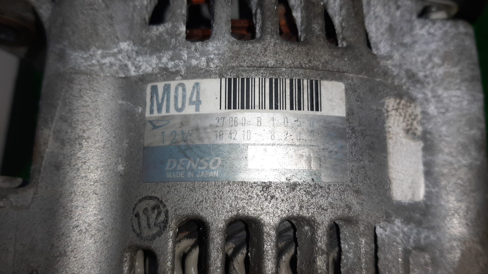 Генератор TOYOTA BB QNC20 K3-VE 27060-B1050 3 ракурс