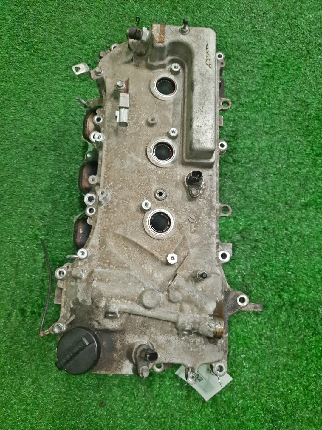 Головка блока левая TOYOTA VELLFIRE GGH20W 2GR-FE 4 ракурс