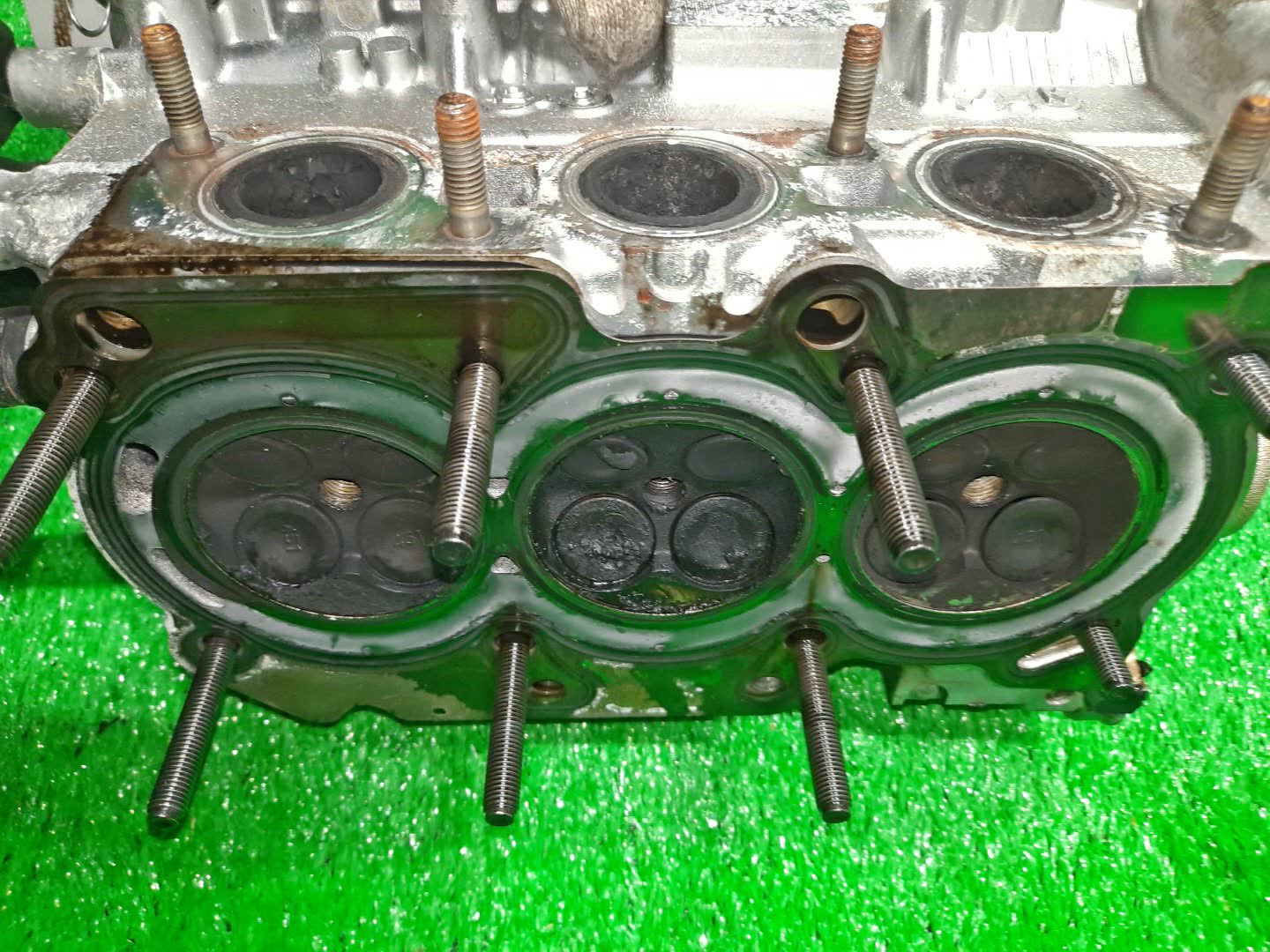 Головка блока NISSAN DAYZ B21W 3B20 5 ракурс Головка блока NISSAN DAYZ B21W 3B20 5 ракурс