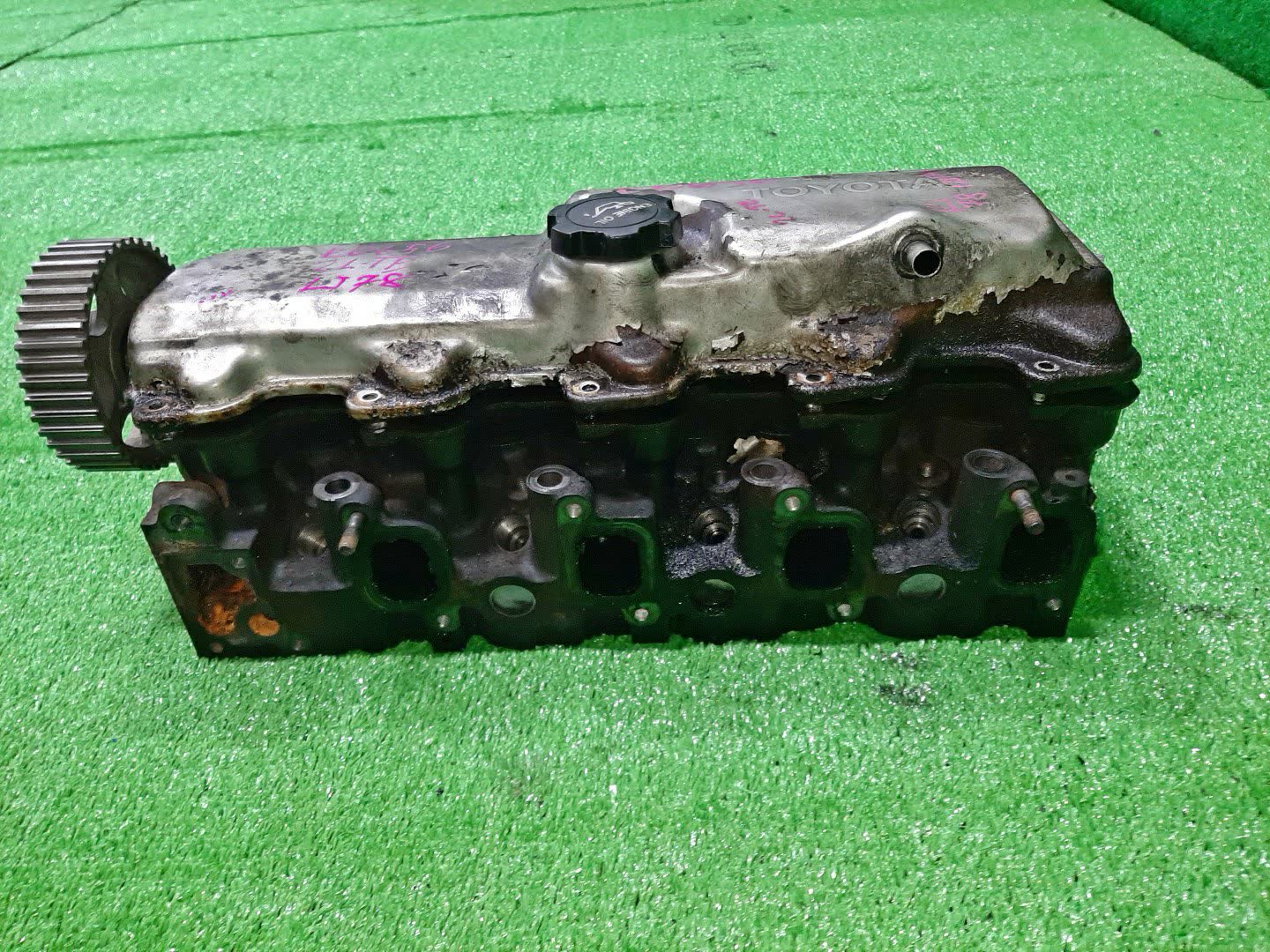 Головка блока TOYOTA LAND CRUISER PRADO LJ78W 2L-TE 4 ракурс