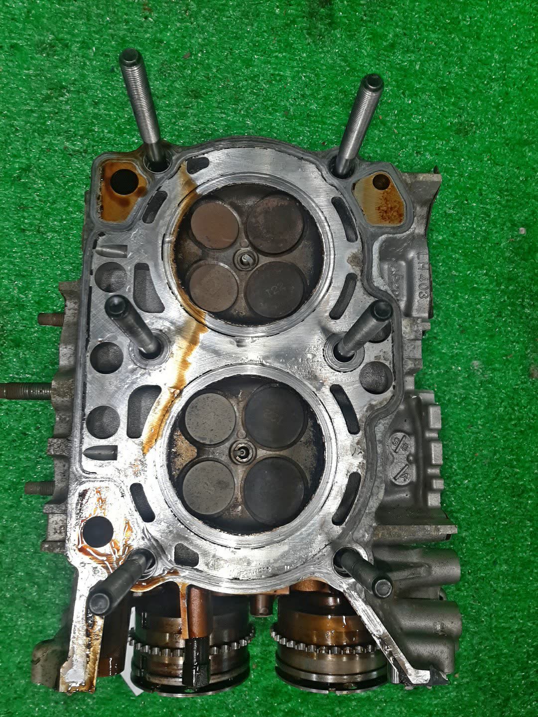 Головка блока правая SUBARU IMPREZA GJ7 FB20 2 ракурс