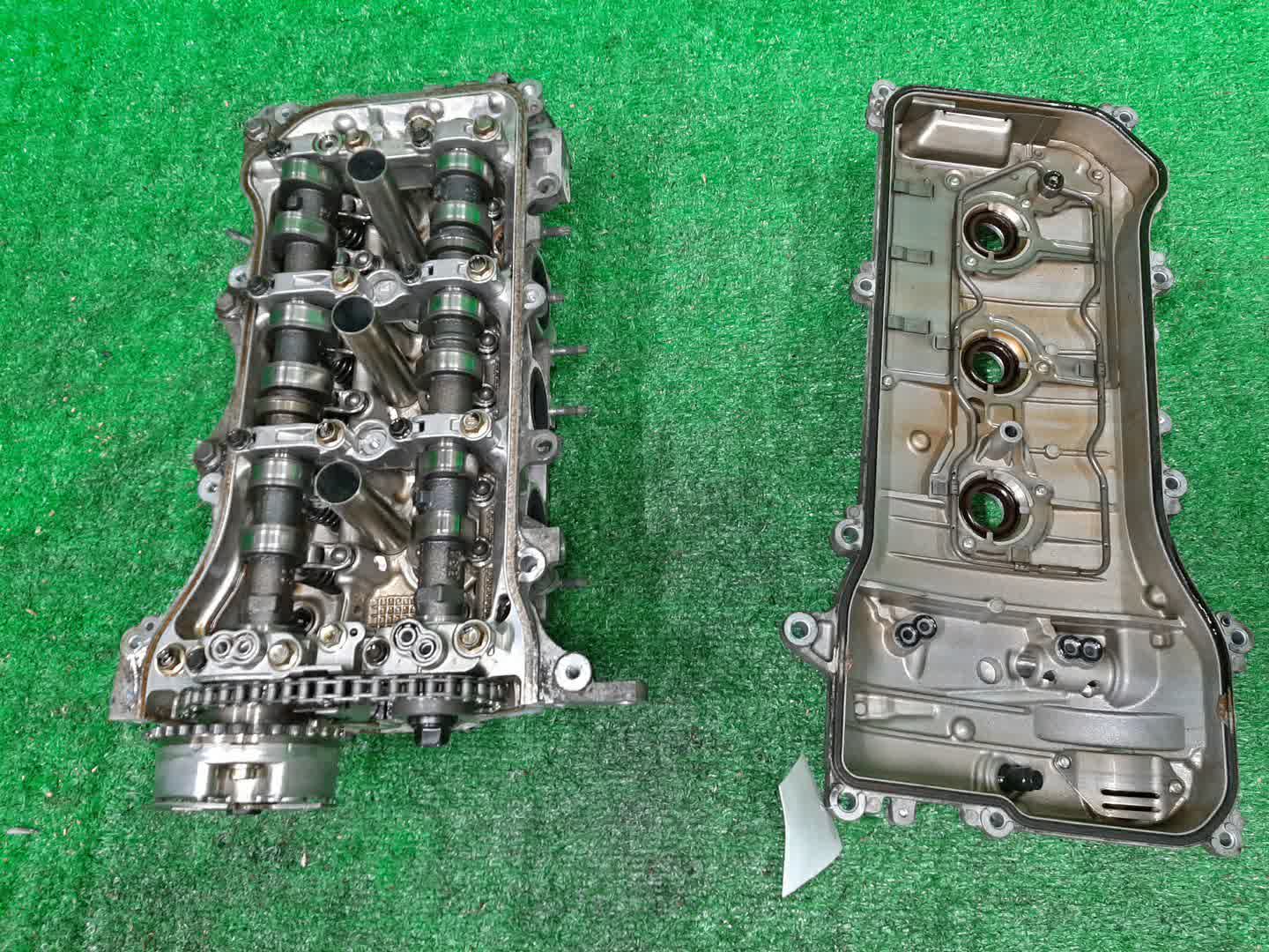 Головка блока левая LEXUS RX450H GYL15W 2GR-FXE 2 ракурс
