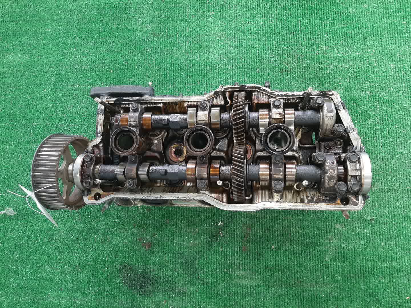 Головка блока правая TOYOTA CAMRY PROMINENT VZV30 1VZ-FE 3 ракурс