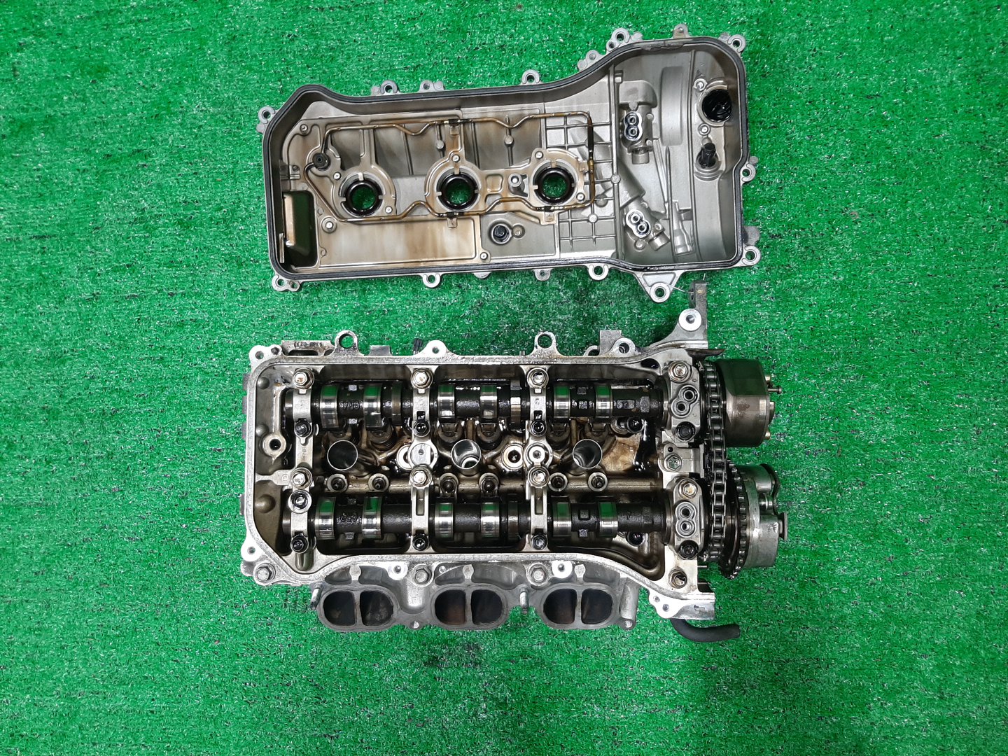 Головка блока левая TOYOTA CROWN GRS180 4GR-FSE 1 ракурс