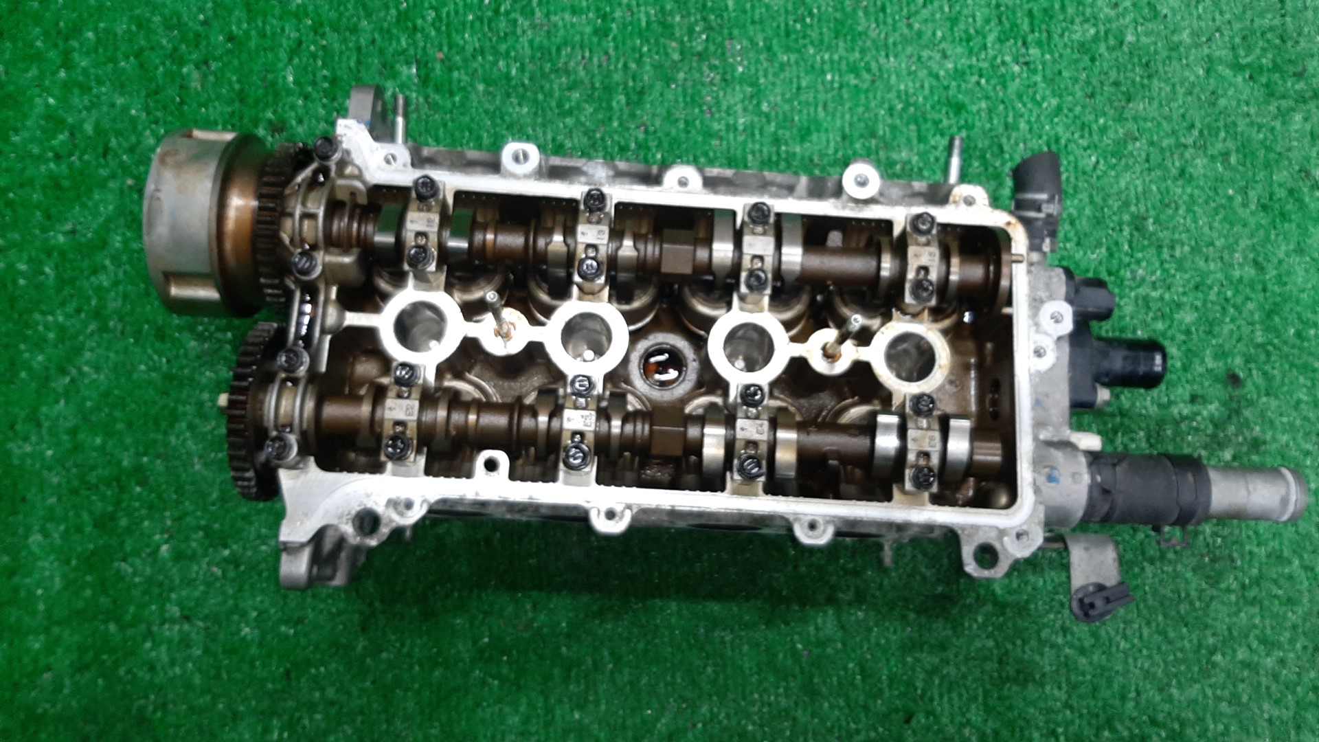 Головка блока TOYOTA BB QNC20 K3-VE 3 ракурс