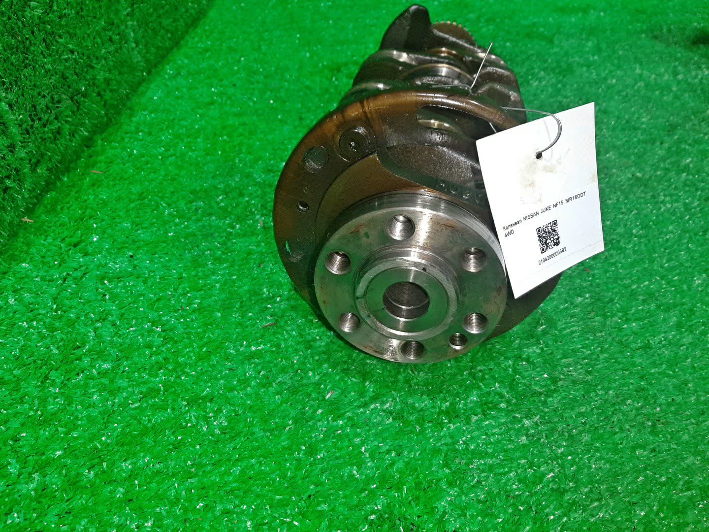 Коленвал NISSAN JUKE NF15 MR16DDT 2 ракурс