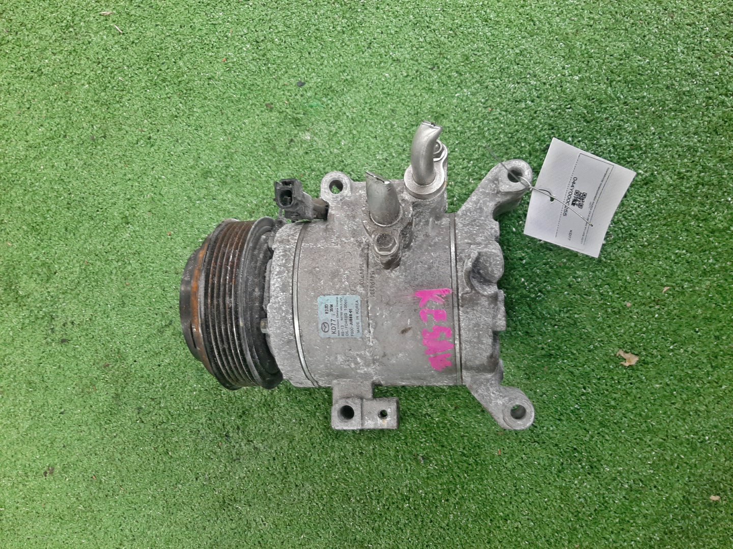 Компрессор кондиционера MAZDA CX-5 KE5AW PY-VPS KD77 1 ракурс