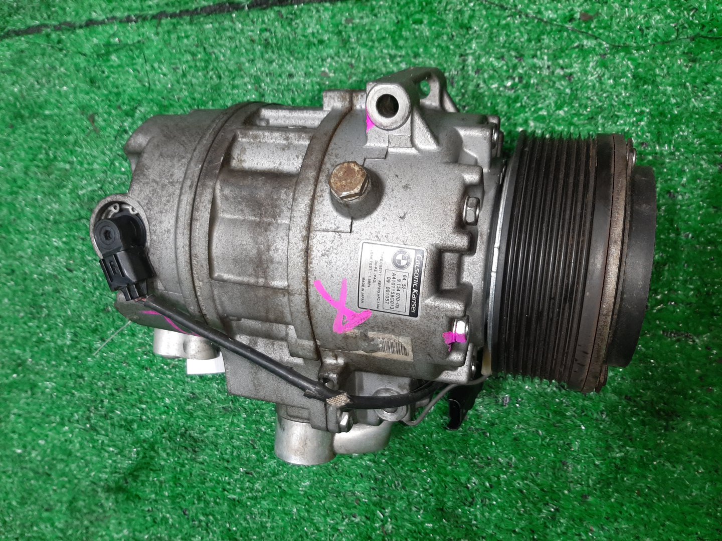 Компрессор кондиционера BMW 5-Series Gran Turismo F07 N55B30A 9154070-05 2 ракурс