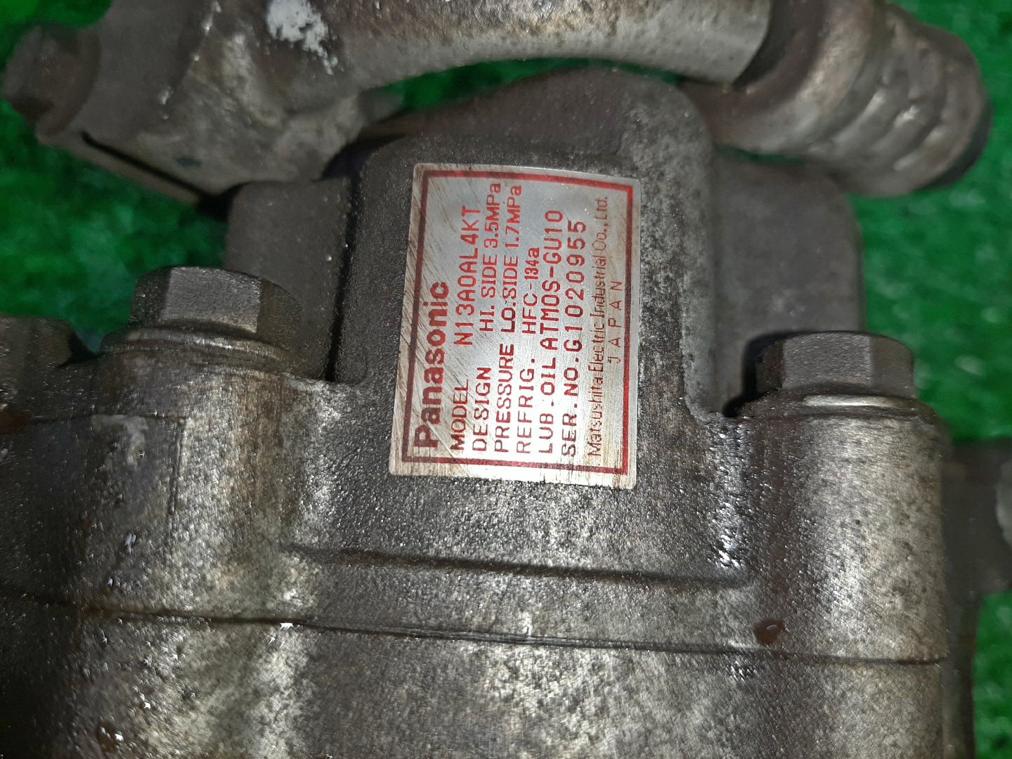 Компрессор кондиционера MAZDA FAMILIA BHALP Z5-DE G1020-955 3 ракурс
