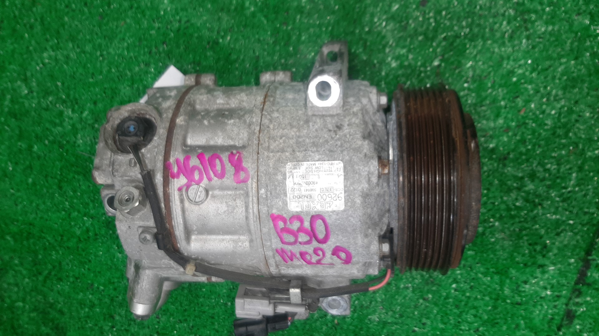 Компрессор кондиционера NISSAN LAFESTA B30 MR20DE 49002-70509 2 ракурс