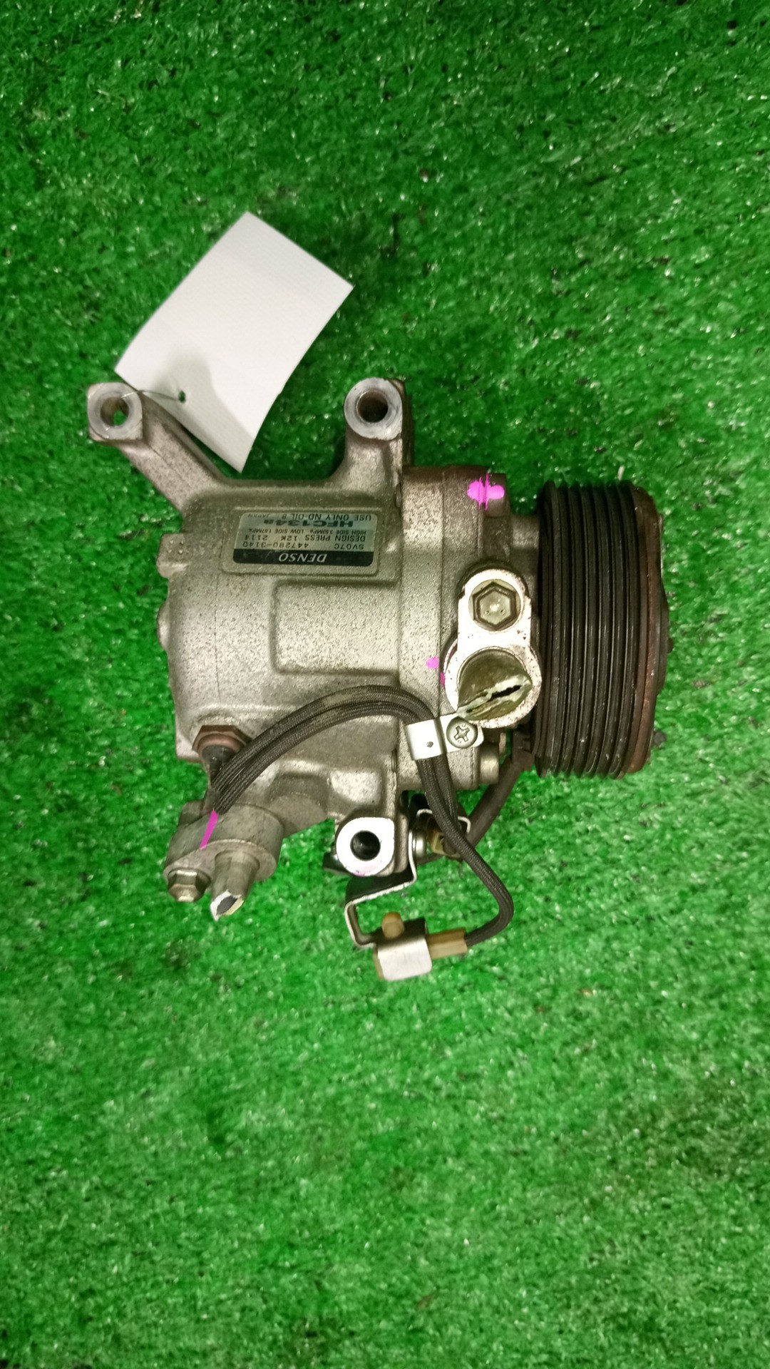Компрессор кондиционера TOYOTA RUSH, BE-GO J210E, J200E, J210G, J200G 3SZ-VE 447280-3140 1 ракурс