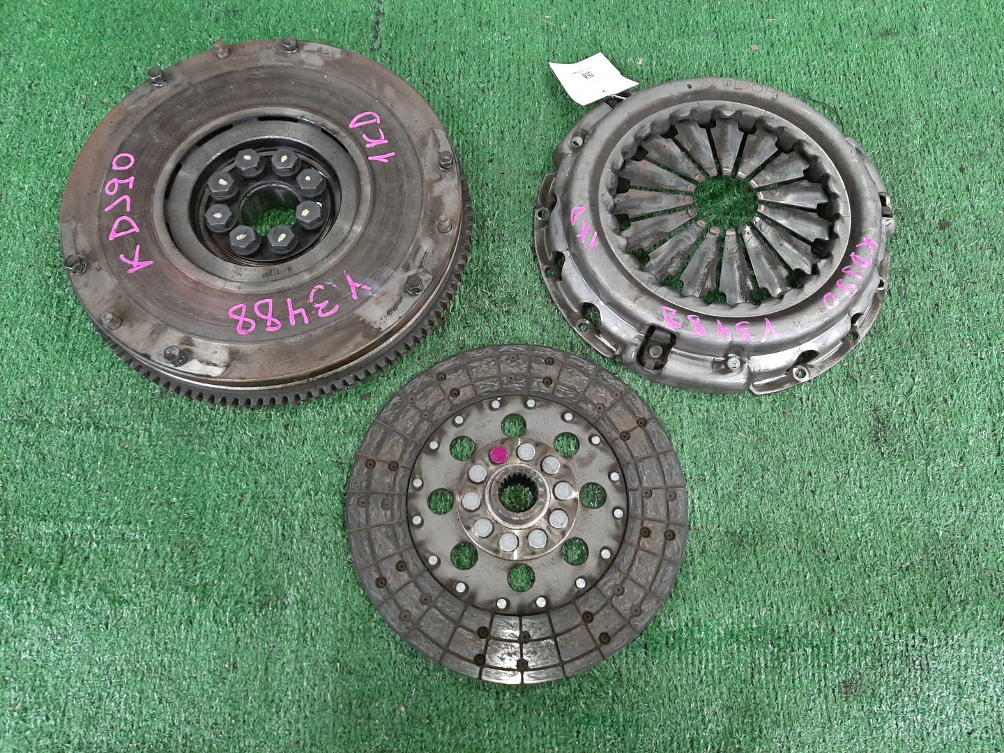 Маховик TOYOTA LAND CRUISER PRADO KDJ90W 1KD-FTV 1 ракурс