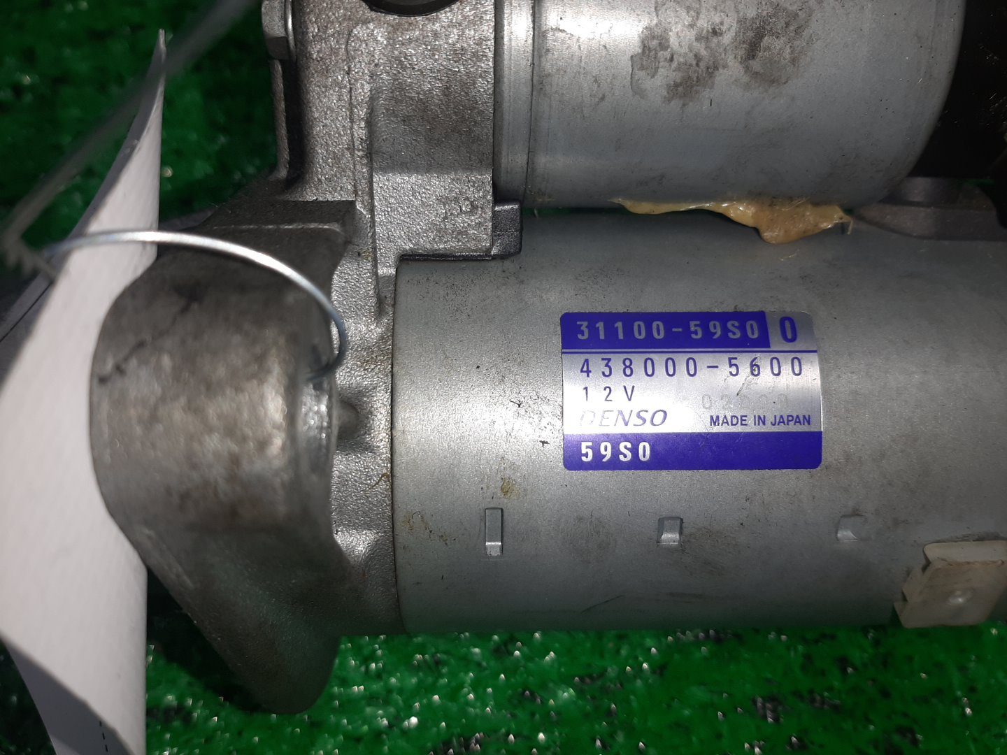 Стартер SUZUKI HUSTLER MR92S R06D 31100-59S00 2 ракурс
