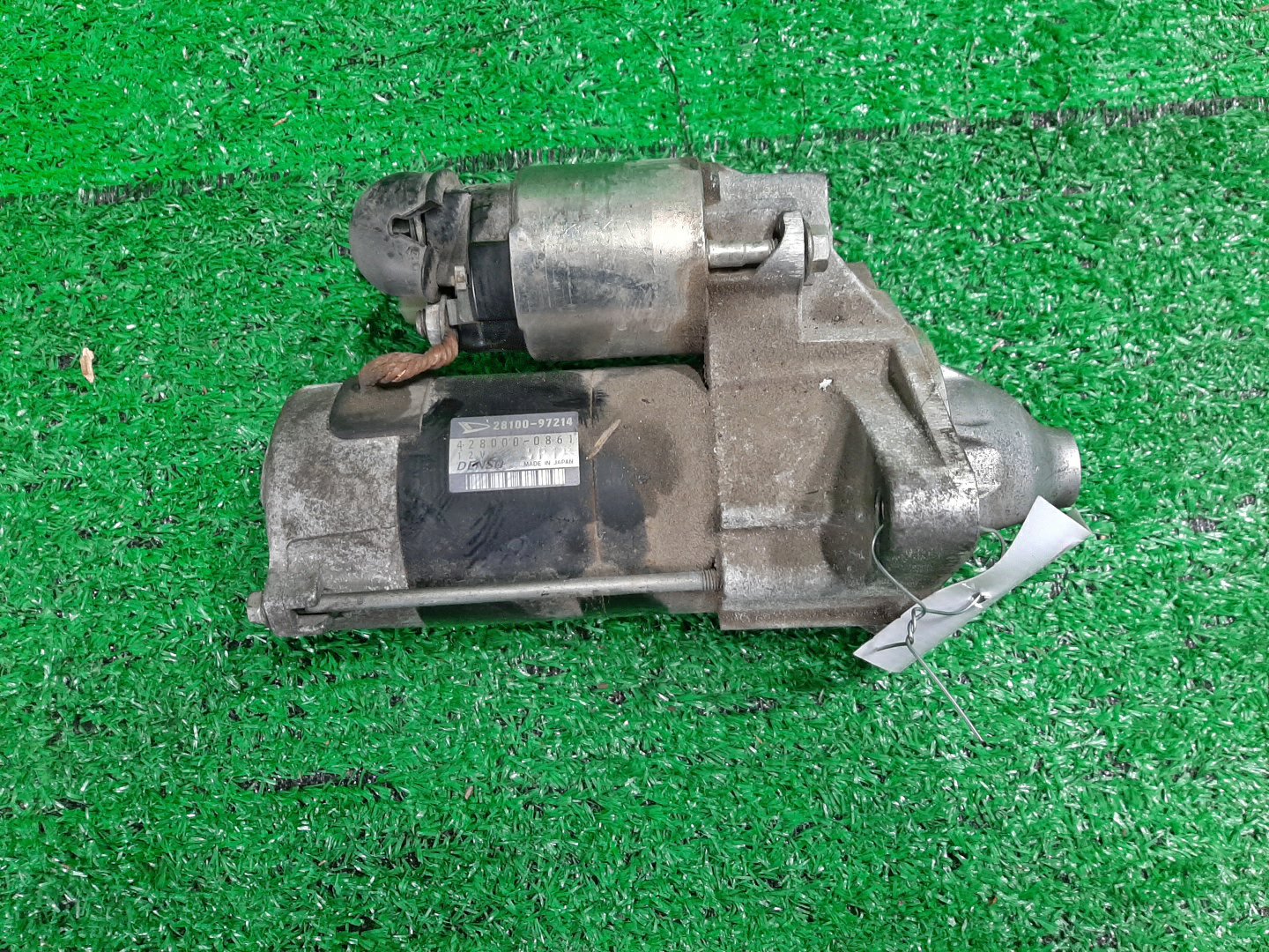 Стартер TOYOTA RUSH, BE-GO J210E, J200E, J210G, J200G 3SZ-VE 28100-97214 1 ракурс Стартер TOYOTA RUSH, BE-GO J210E, J200E, J210G, J200G 3SZ-VE 28100-97214 1 ракурс