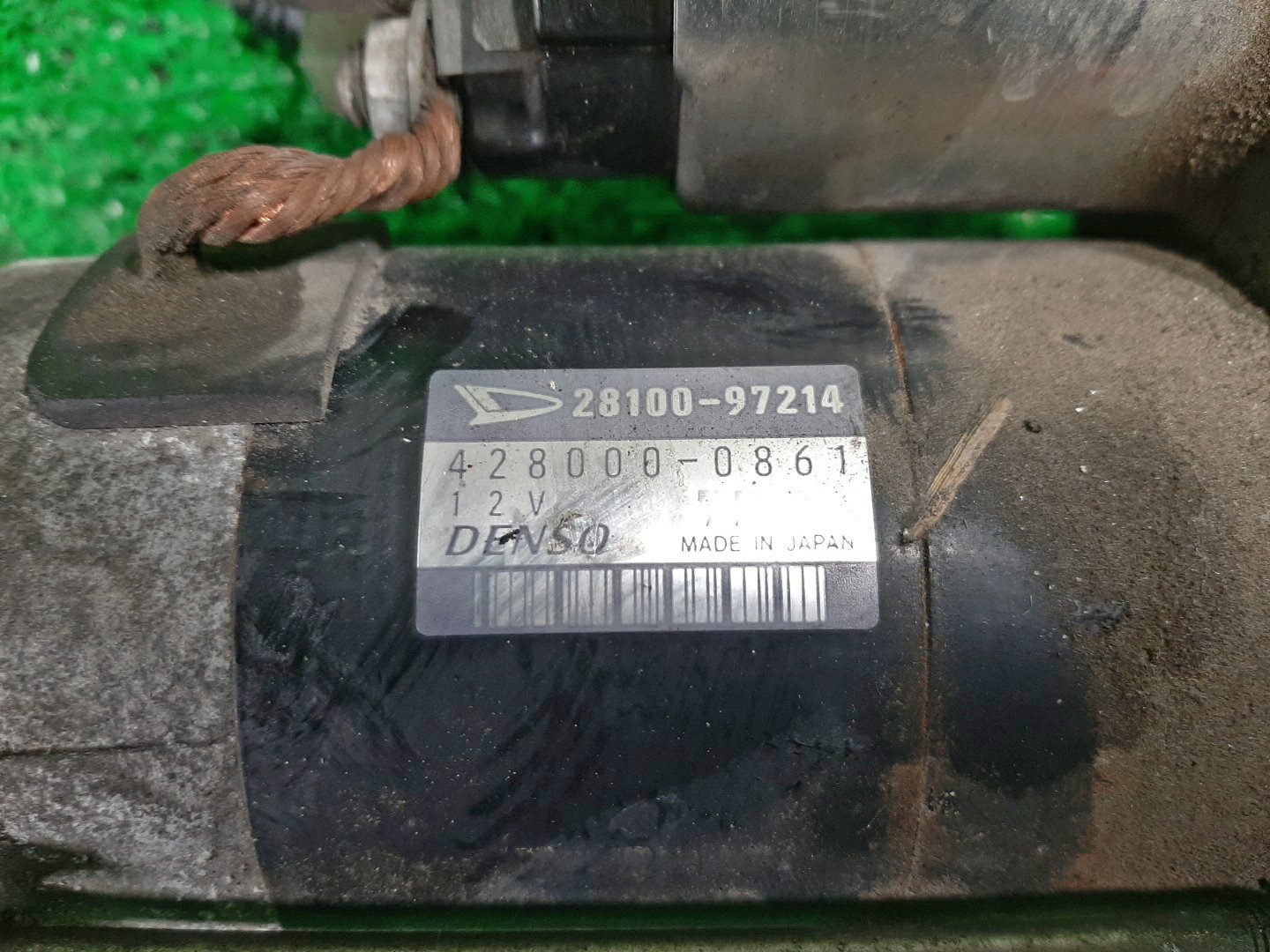 Стартер TOYOTA RUSH, BE-GO J210E, J200E, J210G, J200G 3SZ-VE 28100-97214 2 ракурс Стартер TOYOTA RUSH, BE-GO J210E, J200E, J210G, J200G 3SZ-VE 28100-97214 2 ракурс