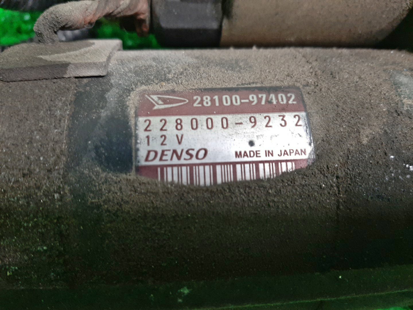 Стартер DAIHATSU TERIOS, CAMI J102G, J122G, J102E, J122E K3-VE 28100-97402 2 ракурс