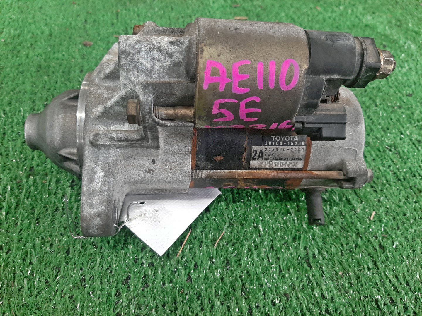 Стартер TOYOTA COROLLA AE110 5A-FE 28100-16230 1 ракурс
