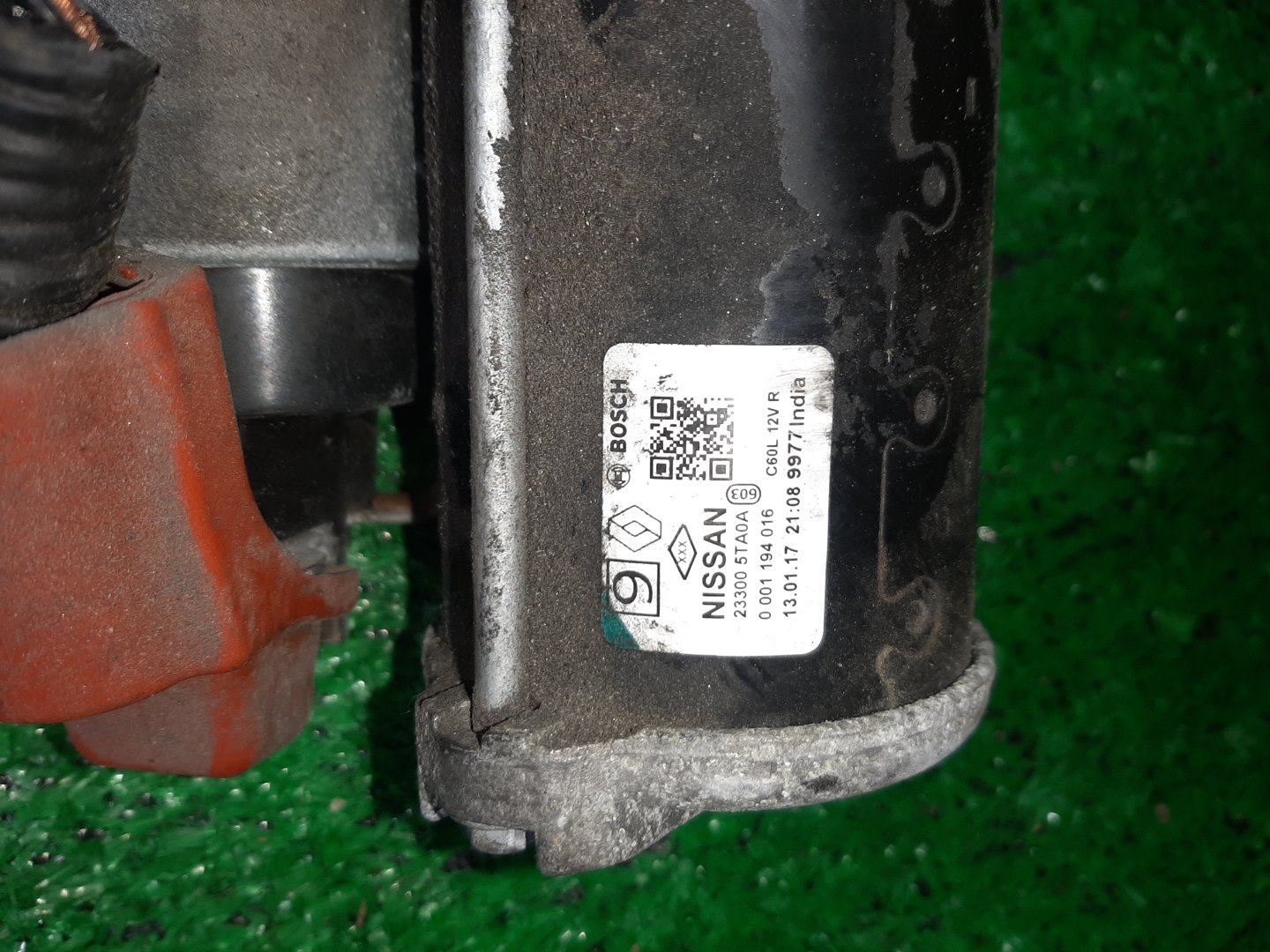 Стартер NISSAN SERENA GC27 MR20DD 23300-5TA0A 3 ракурс