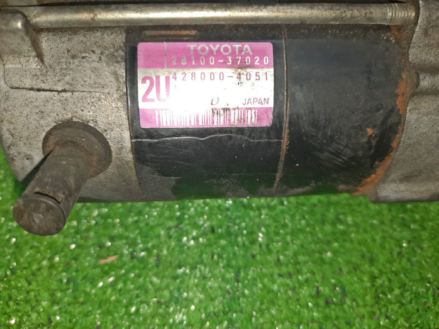 Стартер TOYOTA PREMIO ZRT260 2ZR-FE 28100-37020 2 ракурс