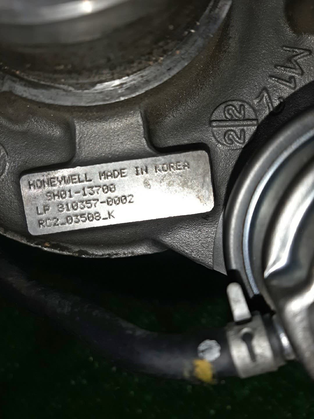 Турбина MAZDA CX-5 KE2AW SH-VPTS SH01-13700 4 ракурс