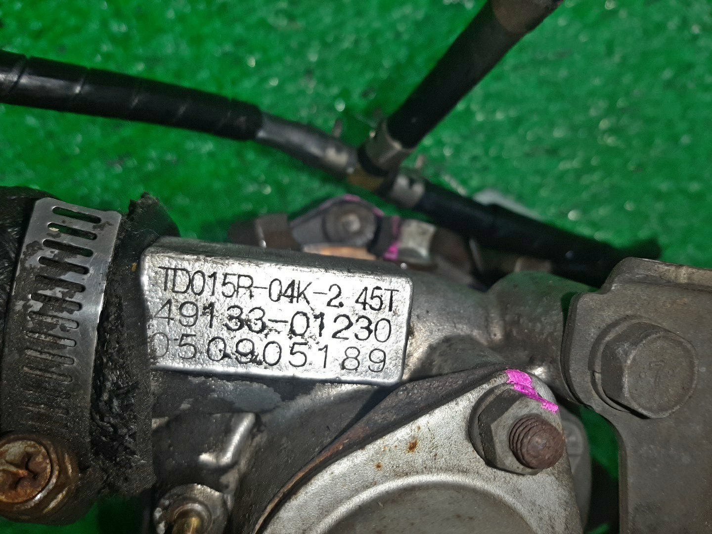 Турбина MITSUBISHI PAJERO MINI H58A 4A30T TD015R 4 ракурс