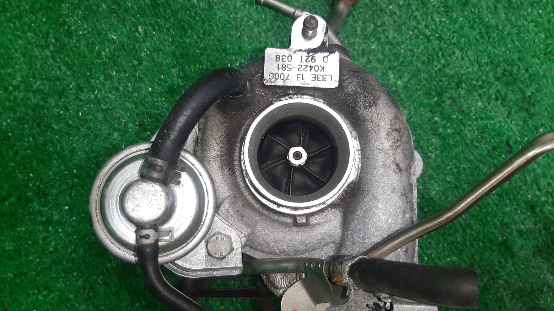 Турбина MAZDA MPV LY3P L3-VDT L33E-13-700G 4 ракурс