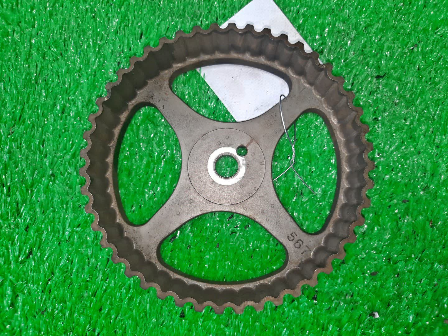 Шкив MITSUBISHI AIRTREK CU2W 4G63 2 ракурс Шкив MITSUBISHI AIRTREK CU2W 4G63 2 ракурс