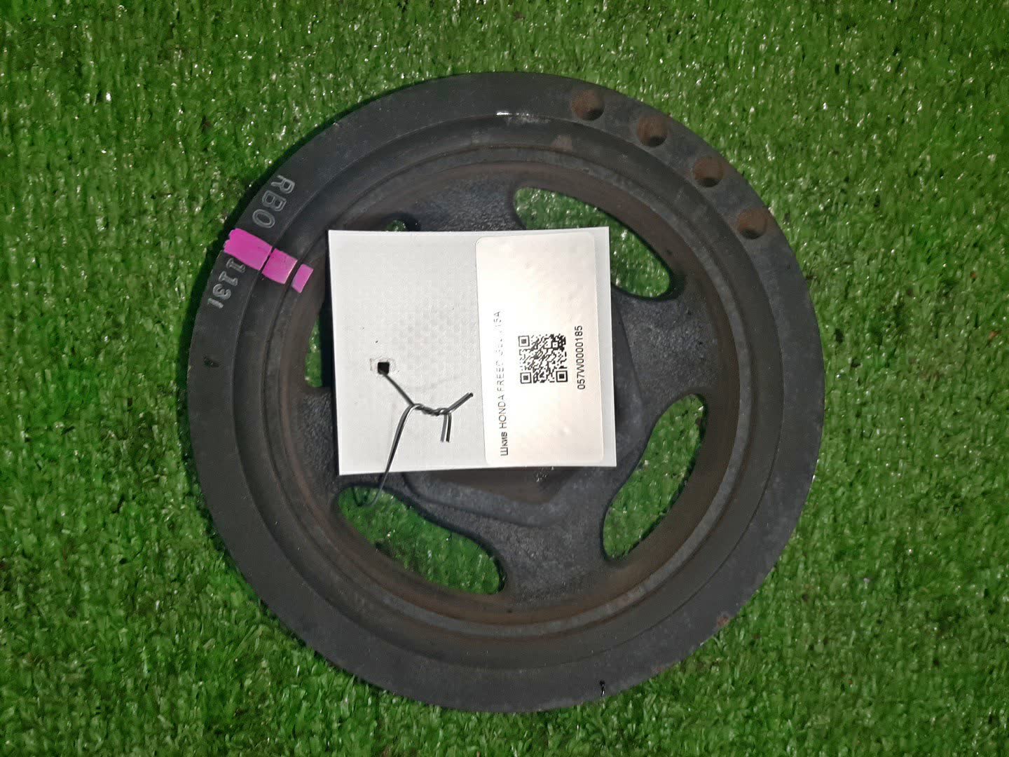 Шкив коленвала TOYOTA COROLLA FIELDER NZE124G 1NZ-FE 1 ракурс