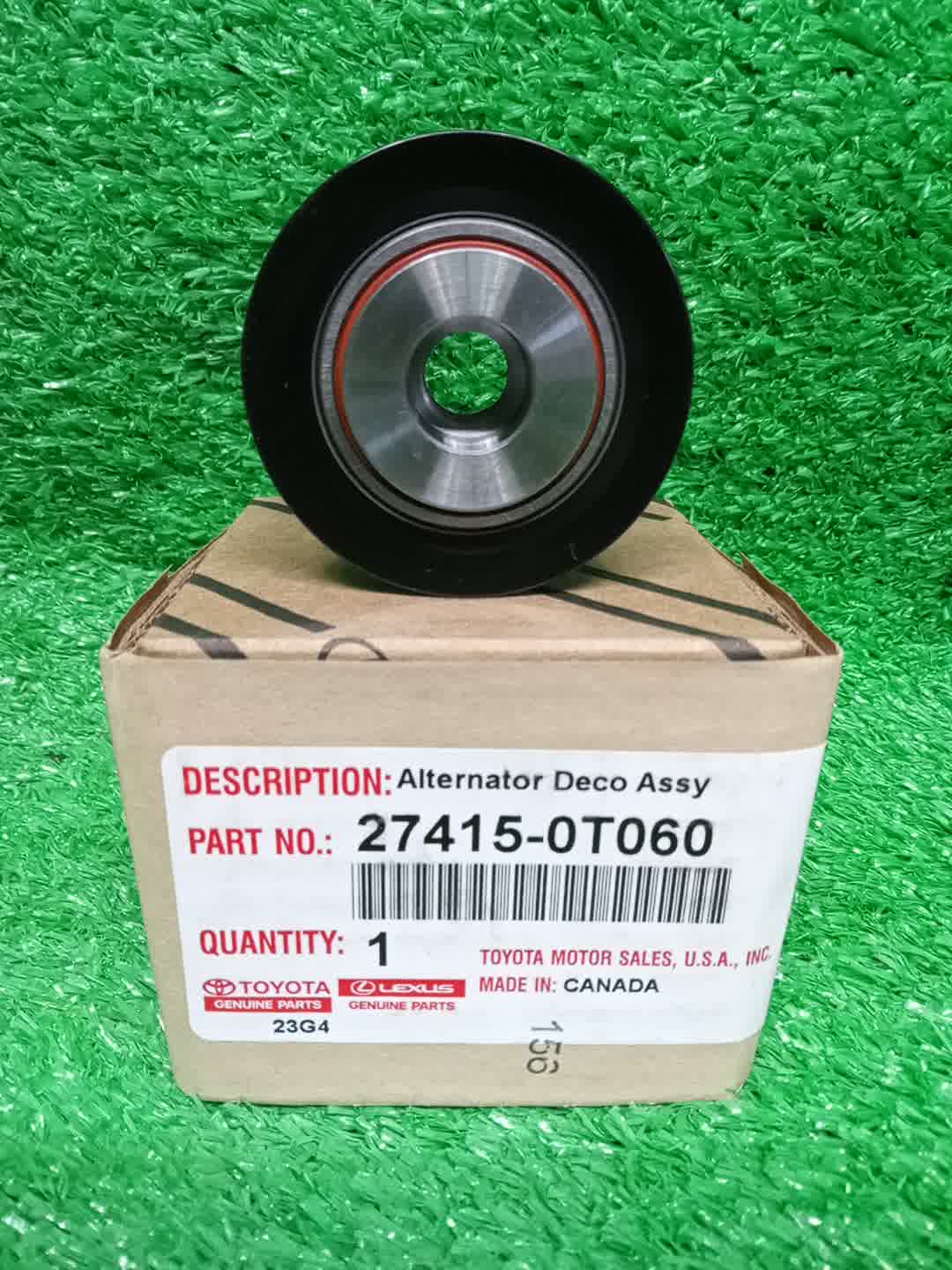 Обгонная муфта генератора TOYOTA ALLION ZRT260 2ZR-FAE 27415-0T060 1 ракурс