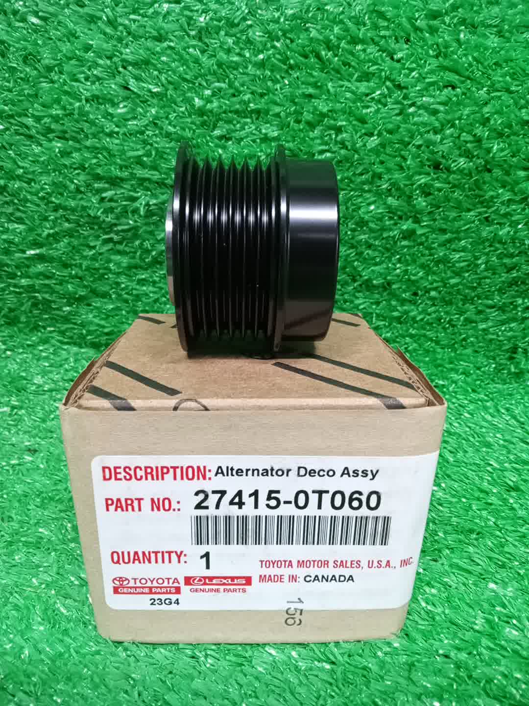 Обгонная муфта генератора TOYOTA ALLION ZRT260 2ZR-FAE 27415-0T060 2 ракурс