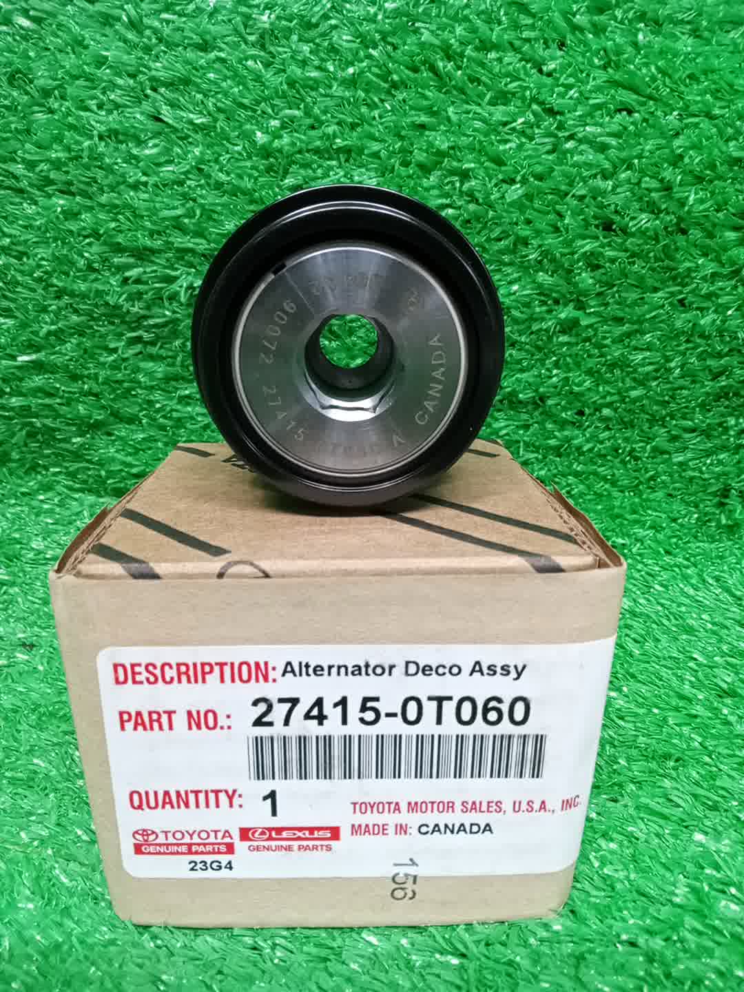 Обгонная муфта генератора TOYOTA ALLION ZRT260 2ZR-FAE 27415-0T060 3 ракурс