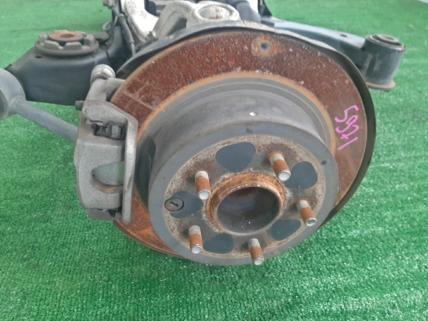 Балка задняя NISSAN TEANA PJ32 VQ35DE 5971 3 ракурс