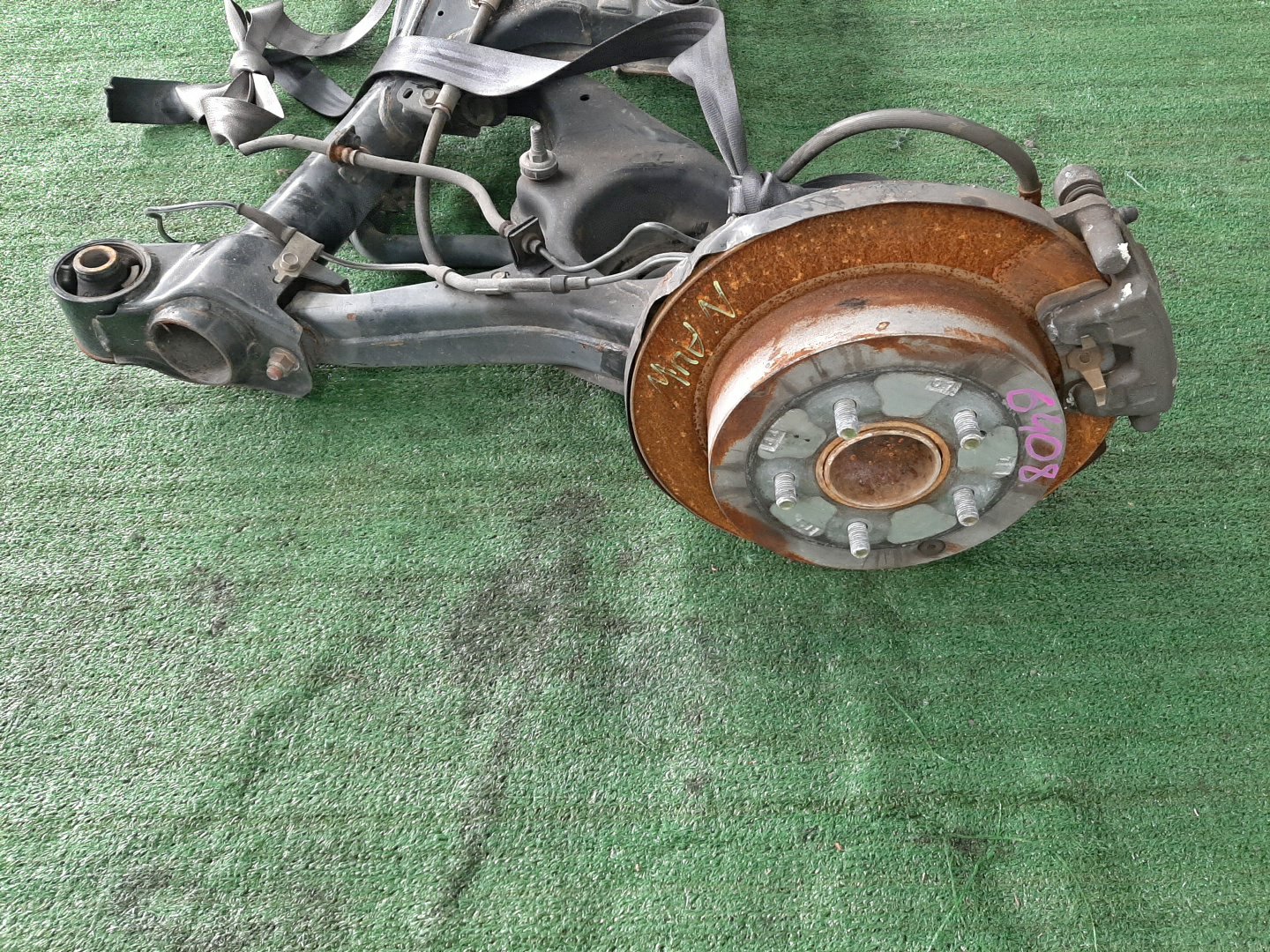 Балка задняя MITSUBISHI GRANDIS NA4W 4G69 6408 3 ракурс