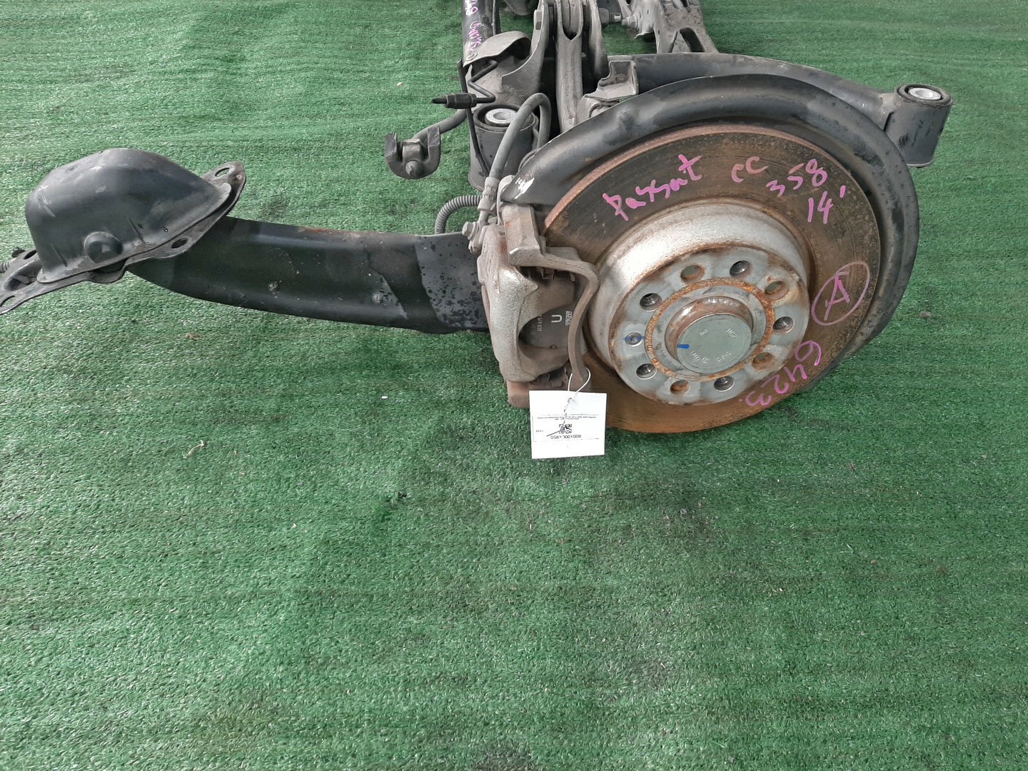 Балка задняя VOLKSWAGEN PASSAT CC 358 CDA 6423 4 ракурс
