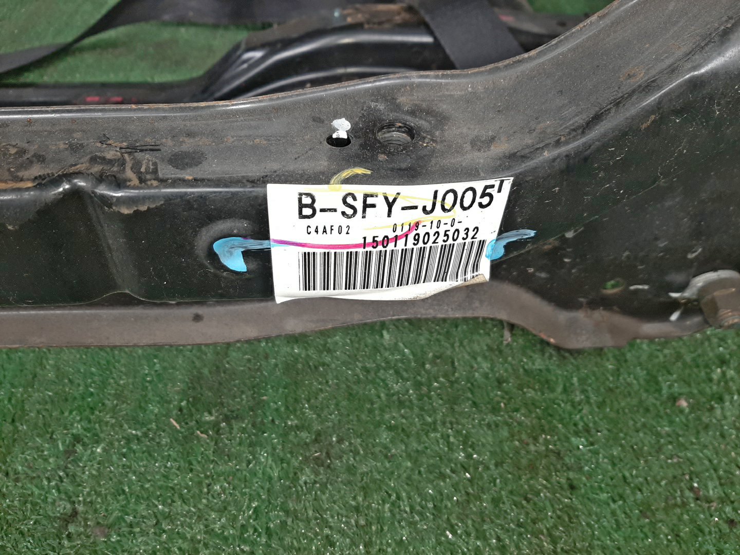 Балка задняя HONDA INSPIRE UC1 J30A BSFYJ005 5 ракурс