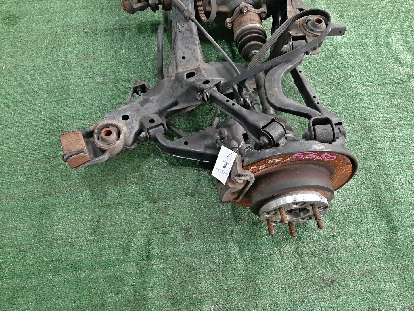 Балка задняя NISSAN CIMA FHY33 VQ30DET 6450 4 ракурс