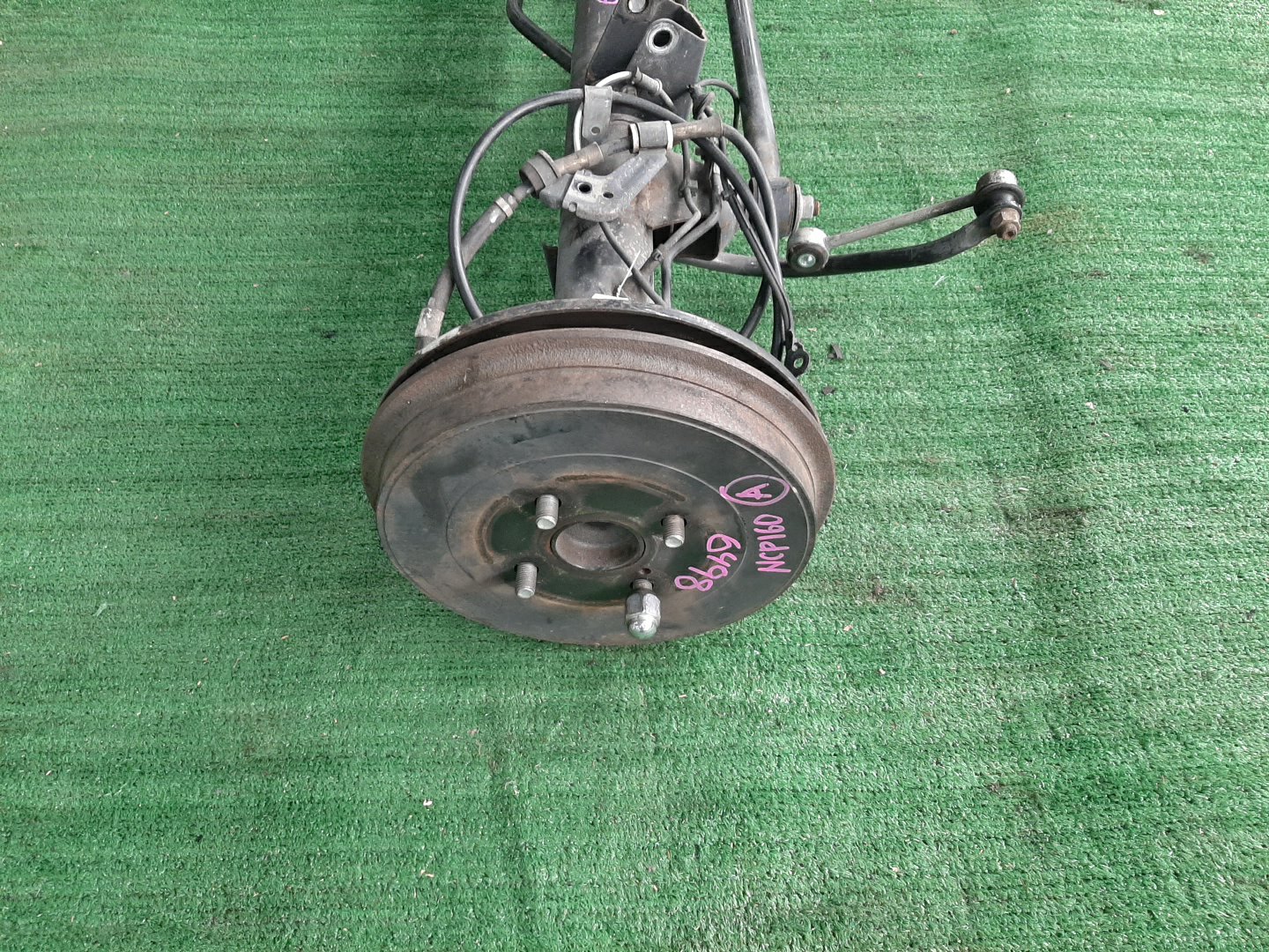 Балка задняя TOYOTA PROBOX NCP160V 1NZ-FE 6498 3 ракурс