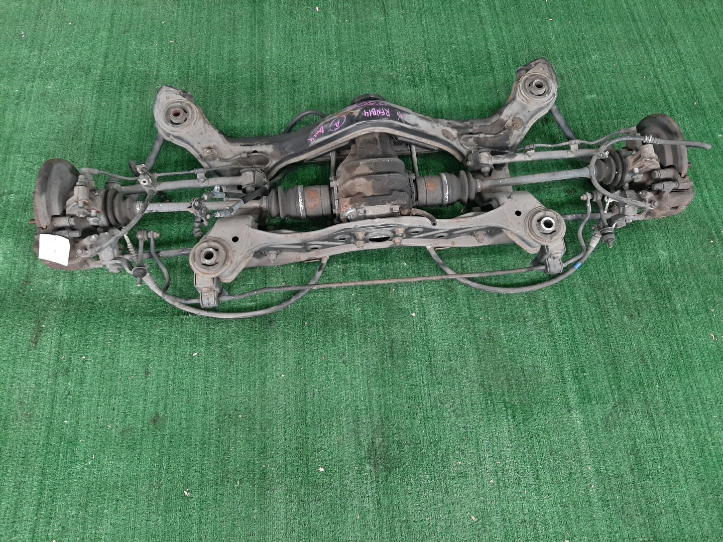 Балка задняя NISSAN RASHEEN RFNB14 GA15DE 6506 2 ракурс