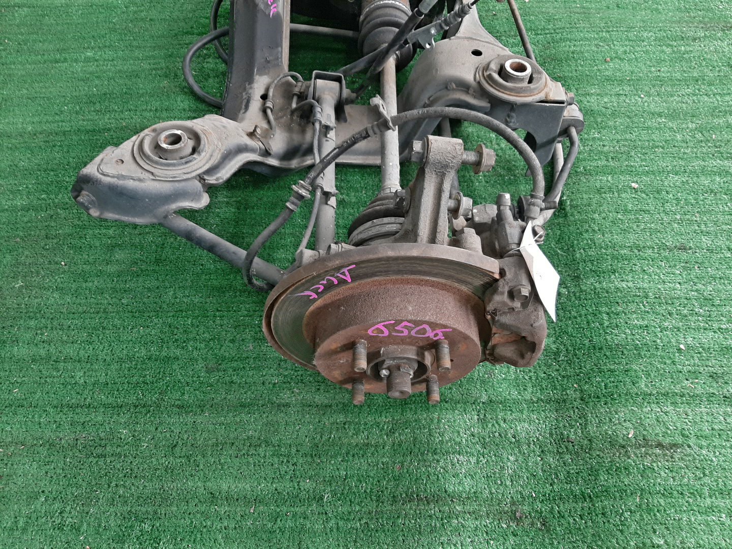 Балка задняя NISSAN RASHEEN RFNB14 GA15DE 6506 3 ракурс