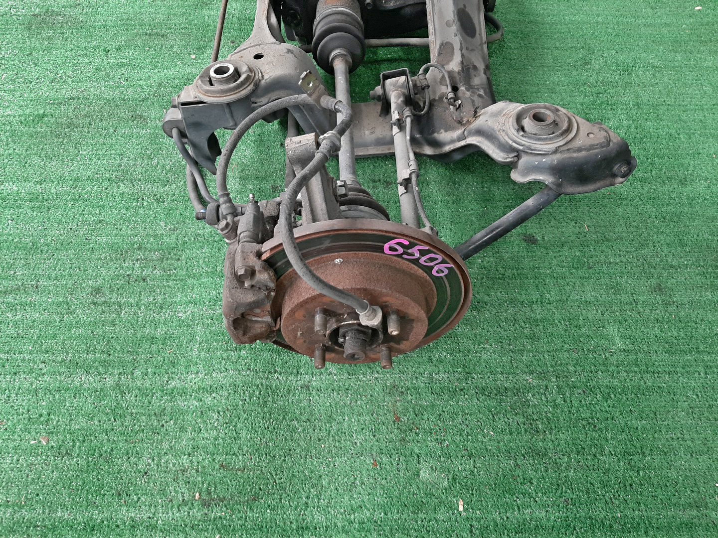 Балка задняя NISSAN RASHEEN RFNB14 GA15DE 6506 4 ракурс