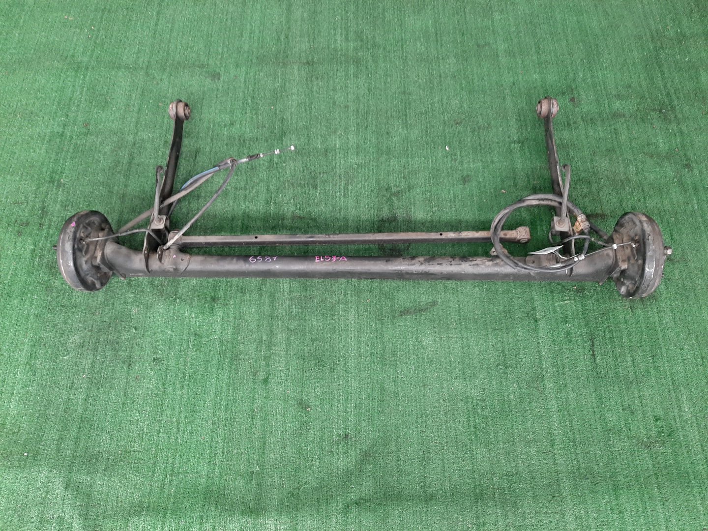 Балка задняя TOYOTA CORSA, TERCEL, COROLLA II, CYNOS EL51, EL53, EL52 4E-FE, 5E-FE, 5E-FHE 6581 1 ракурс