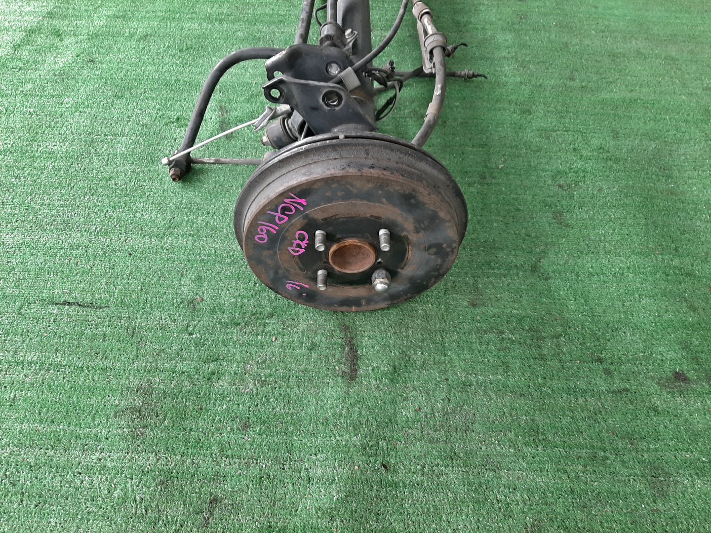 Балка задняя TOYOTA PROBOX NCP160V 1NZ-FE 6591 4 ракурс