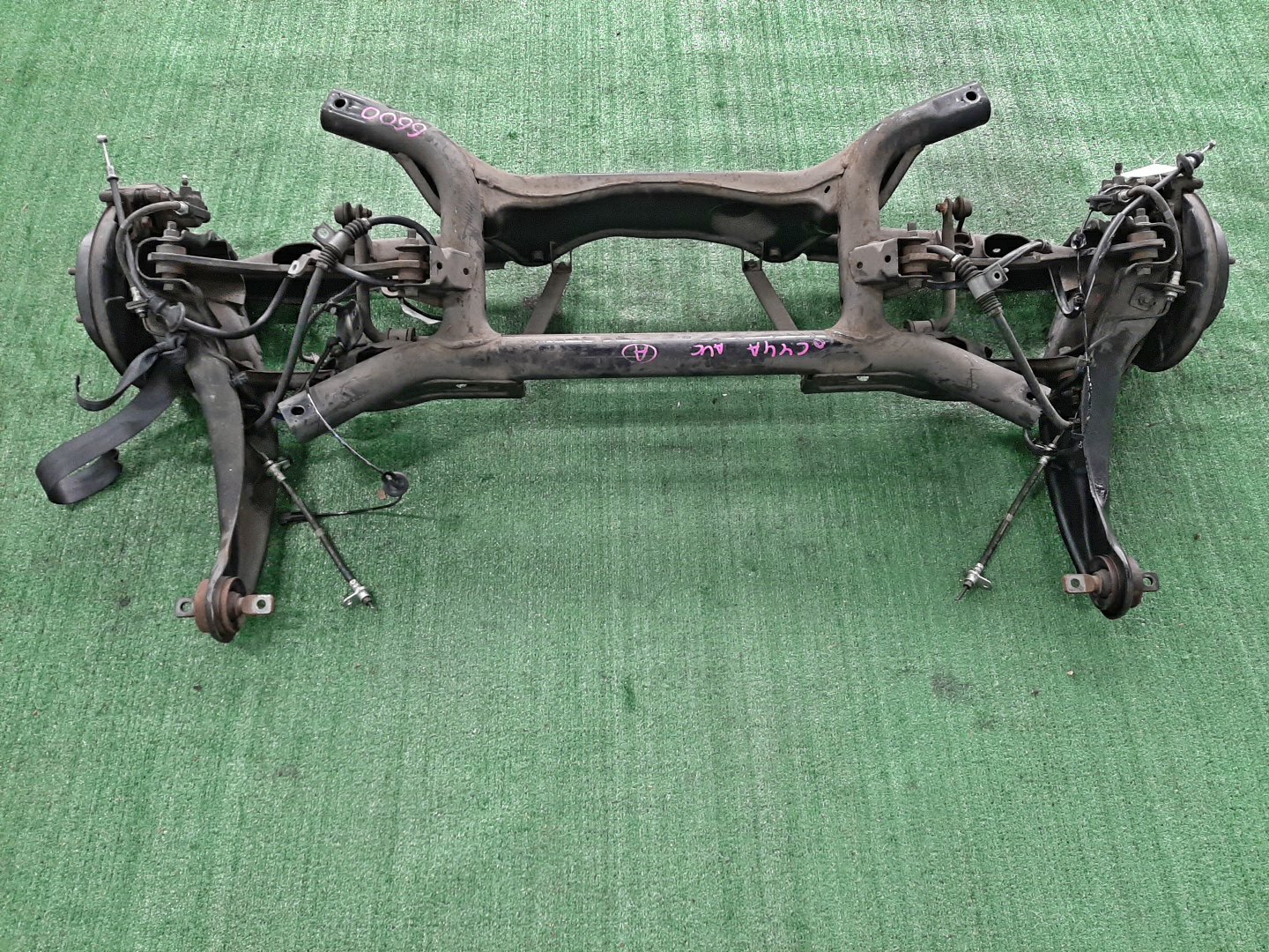 Балка задняя MITSUBISHI GALANT FORTIS CY4A 4B11 6600 2 ракурс