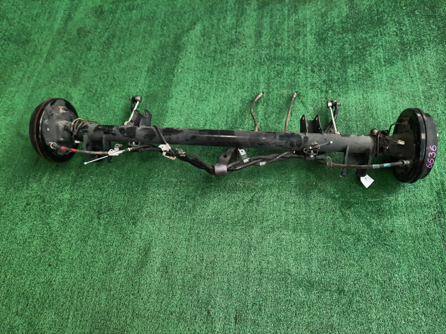 Балка задняя TOYOTA PROBOX NHP160V 1NZ-FXE 6636 1 ракурс