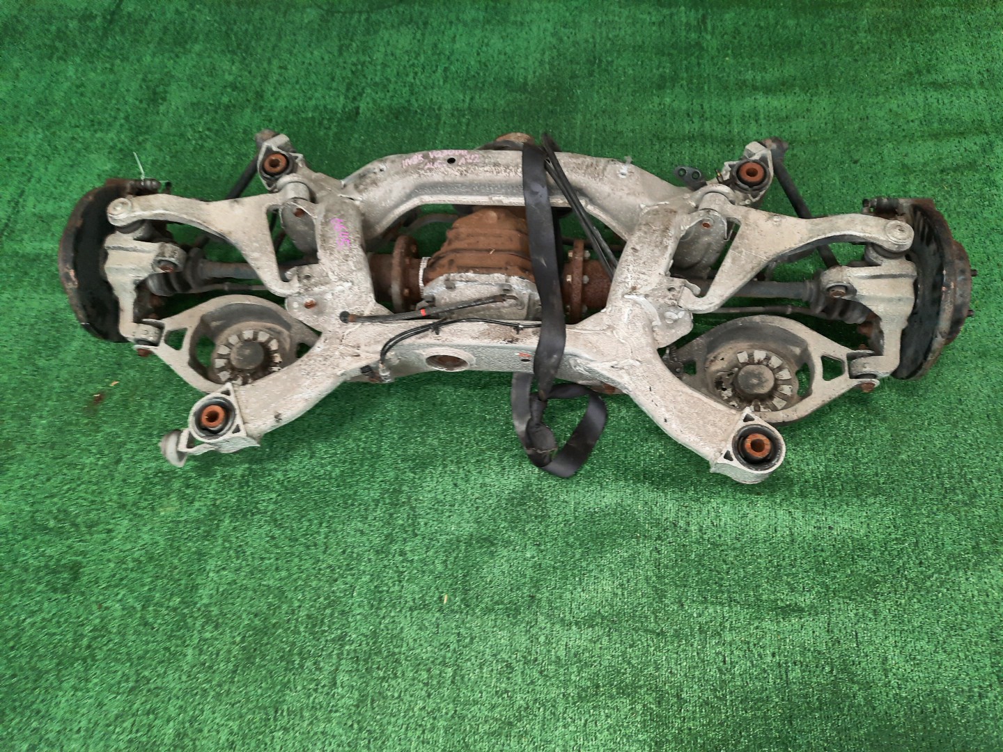 Балка задняя NISSAN SKYLINE HV35 VQ30DD 6645 2 ракурс